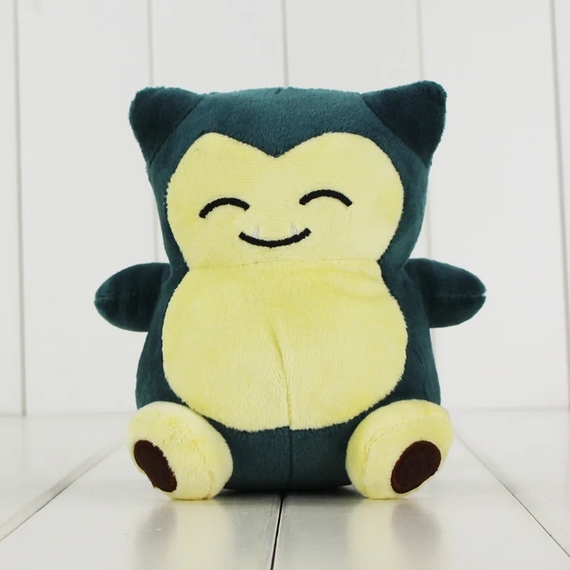 15 видов стилей Charmander Gengar Bulbasaur Squirtle Charmander Snorlax Mewtwo Dragonite Snorlax Мягкая кукла - Цвет: Snorlax