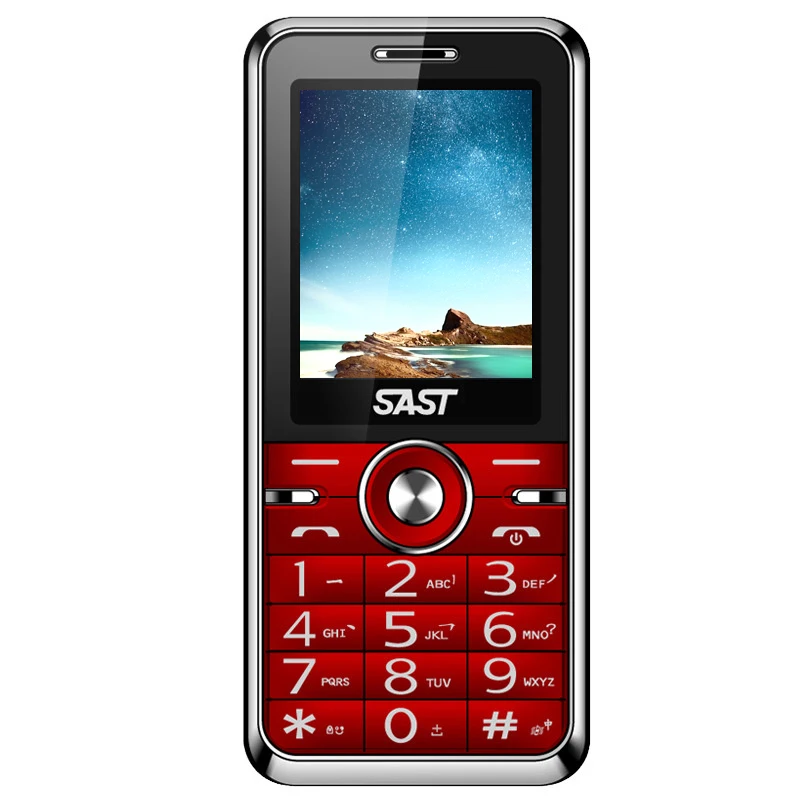 Фото SAST A818 красный цвет телефона экран 1.8 дюйма Dual SIM супер Поддержка большой Динамик и SAST A818 красный цвет телефона экран 1.8 дюйма Dual SIM супер Поддержка большой Динамик и