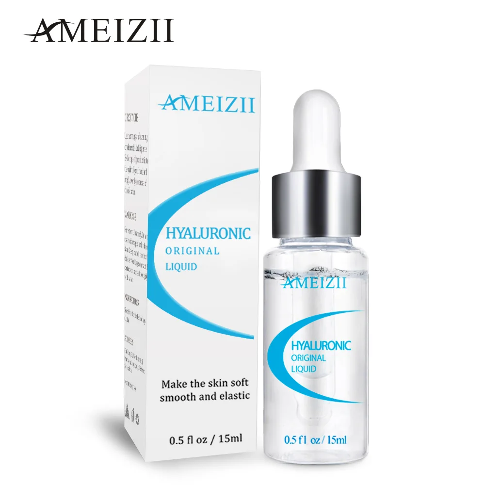 Hyaluronic Acid AMEIZII 24K золото шесть пептидов гиалуроновой кислоты Сыворотка увлажняющая против морщин отбеливающая уход за кожей восстанавливающая эссенция для лица - Вес нетто: Hyaluronic Acid