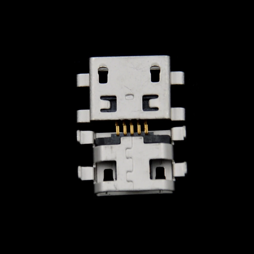 20 шт микро USB разъем 5pin Тяжелая пластина B Тип гнездовой для мобильного мини