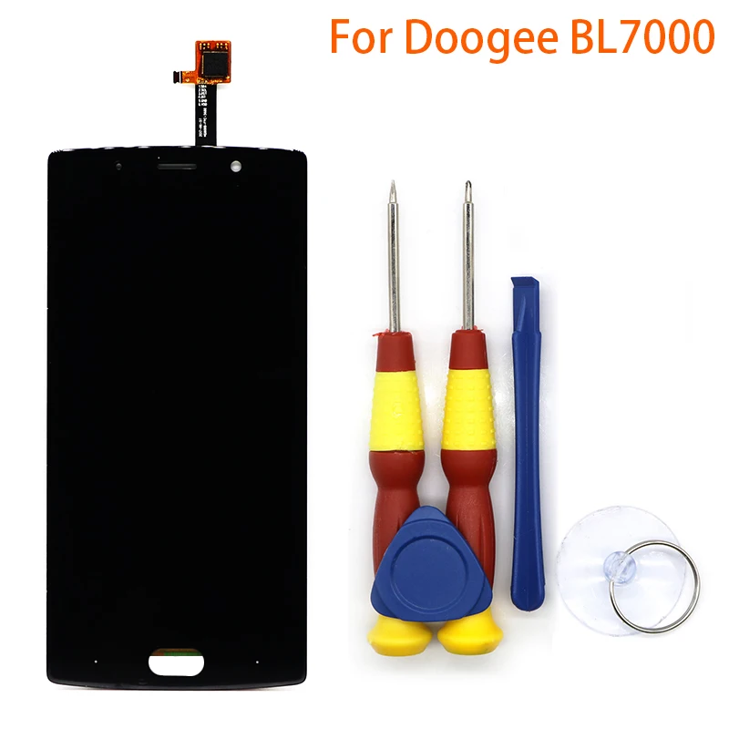 Новый оригинальный ЖК дисплей с сенсорным экраном для DOOGEE BL7000 запасные