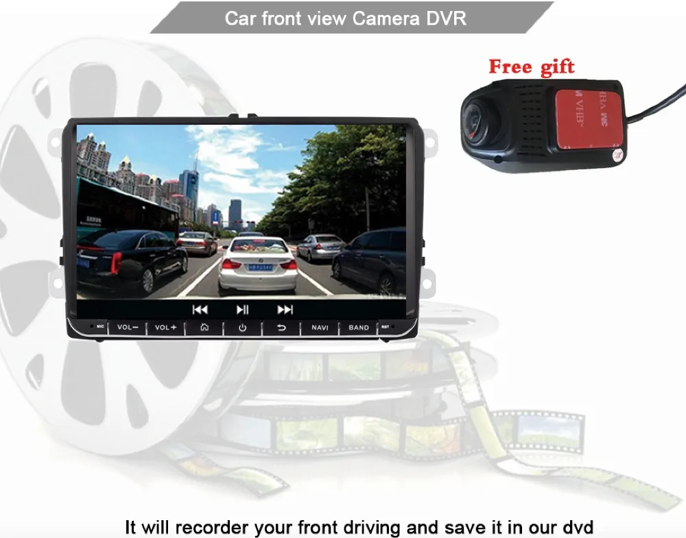 " Android 9,0 автомобильный DVD gps навигатор для VW Volkswagen SKODA GOLF 5 Golf 6 POLO PASSAT B5 B6 JETTA TIGUAN dvd плеер BT RDS