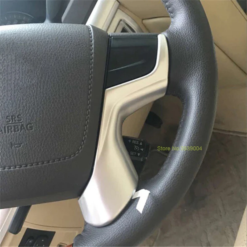 Для TOYOTA LAND CRUISER 2016 2 шт. матовые хромированные молдинги из АБС пластика для