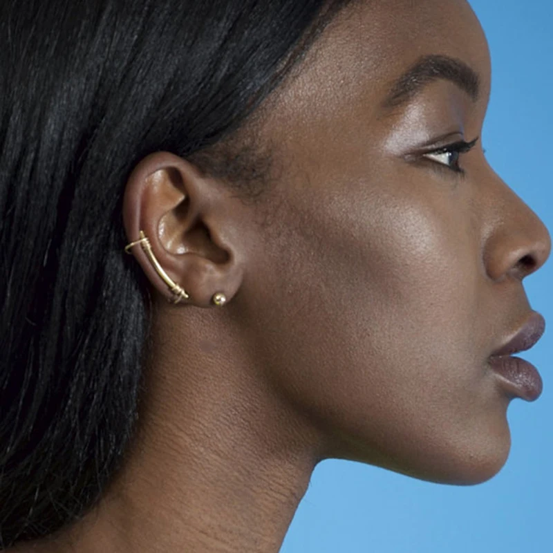 Ear Cuff Handmade Cuff earrings Jewelry Charm No Piercing Clip Earrings 14 Gold Filled Customizable Brincos Oorbellen for Women