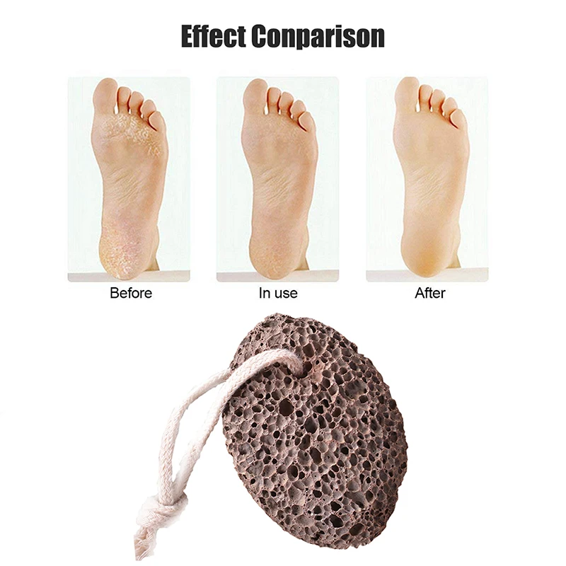 Новая натуральная земля Лава пемза для ног мозоли омертвевшей кожи педикюрные