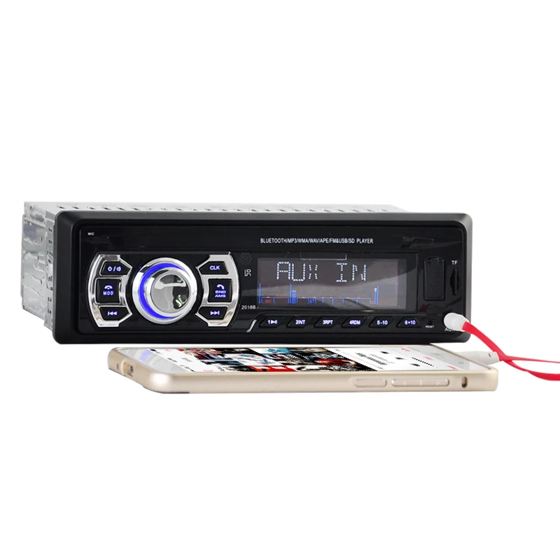 Стерео цифровой приемник Bluetooth 12 В Fm-радио MP3 Аудио-Плеер с USB/SD/FLAC Автомобильная