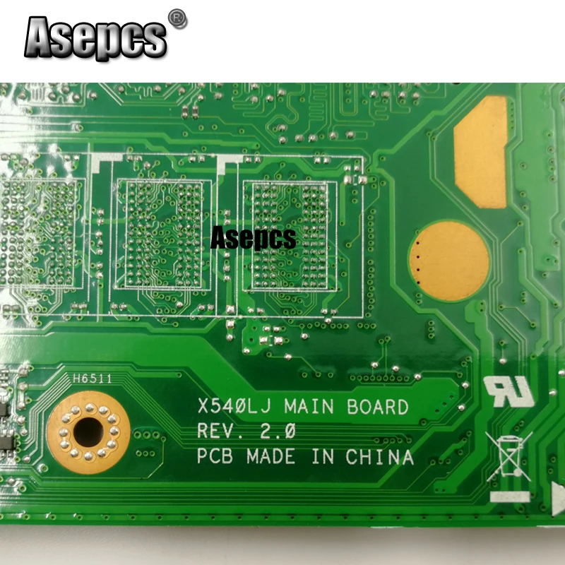 Asepcs X540LJ материнская плата для ноутбука ASUS X540LJ X540L F540L X540 тестовая оригинальная материнская плата I3-4005U GT920M