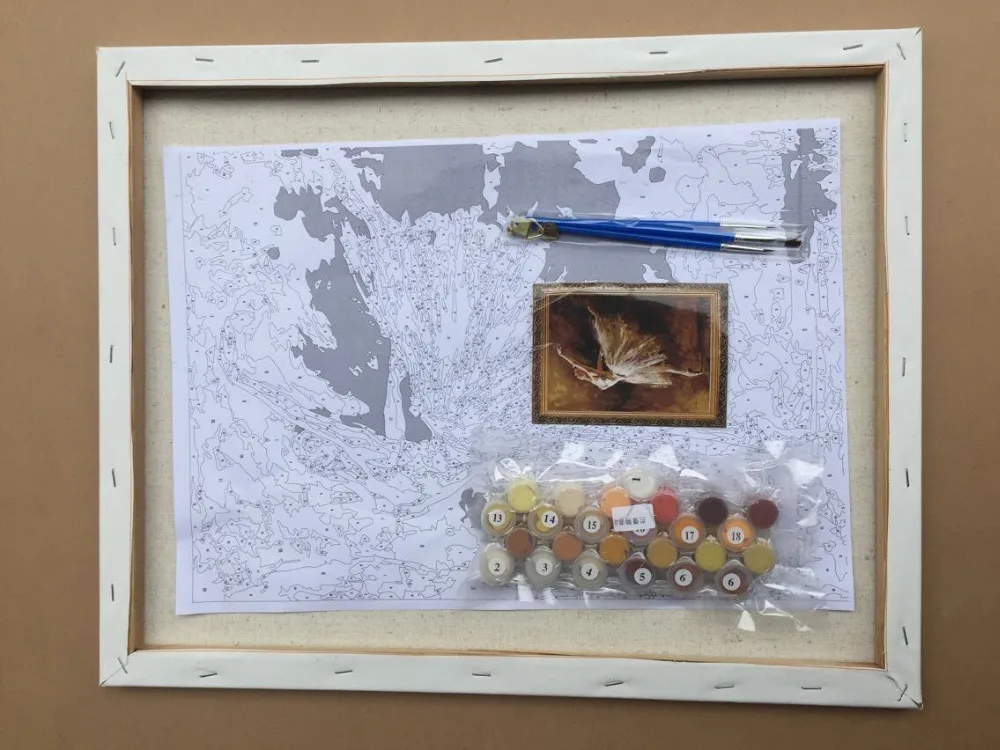 Красивая картина в виде собаки домашний декор без рамки картины по номерам