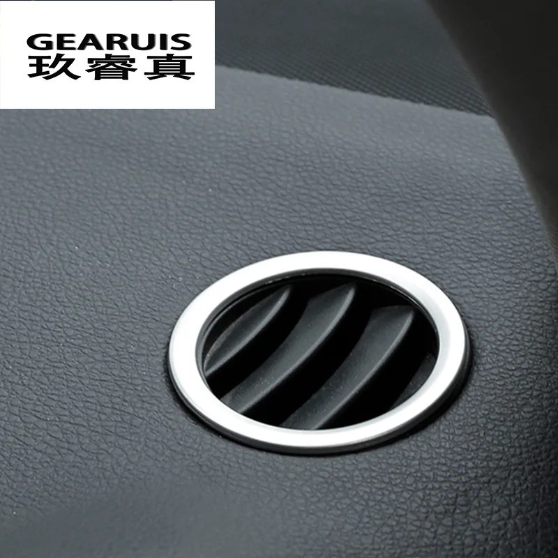 Стайлинг автомобиля 2 шт./компл. декоративная отделка из нержавеющей стали для