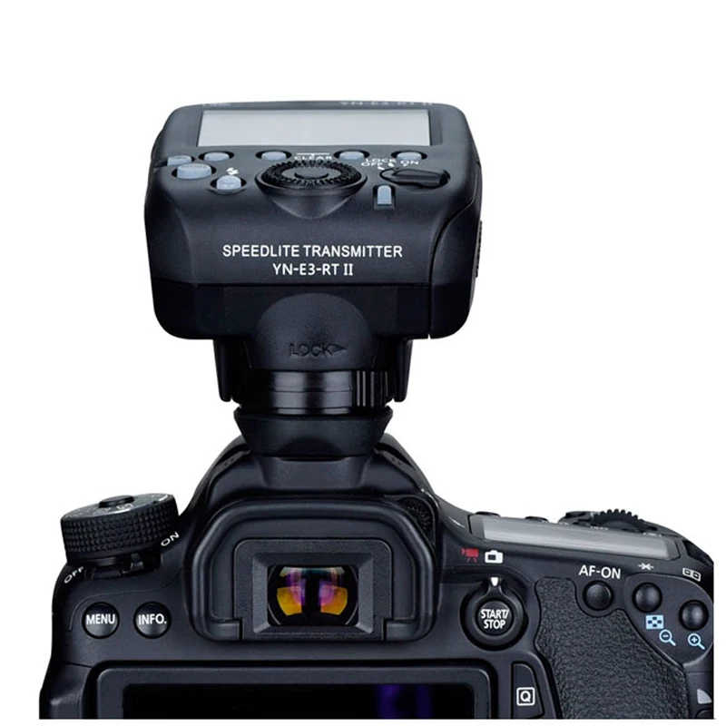 YongNuo YN-E3-RT II передатчик ETTL Беспроводной вспышка триггера для Canon ST-E3-RT YN968EX YN600EX-RT