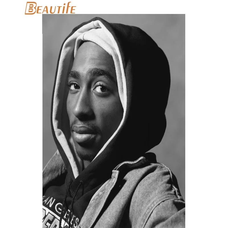 На заказ 2Pac Tupac холст Шелковый постер для домашнего декора пользовательский
