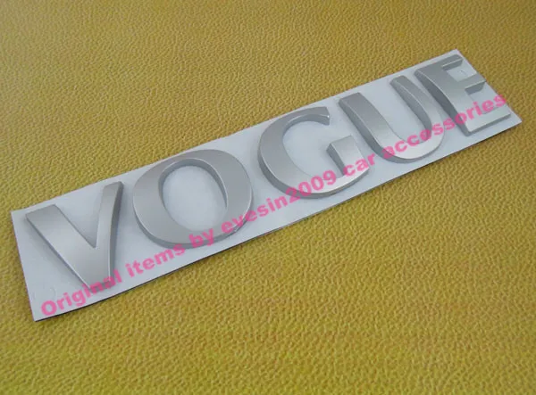 Авто Автомобиль серебро Vogue для Range Rover Sport эмблема значок стикер|Наклейки на