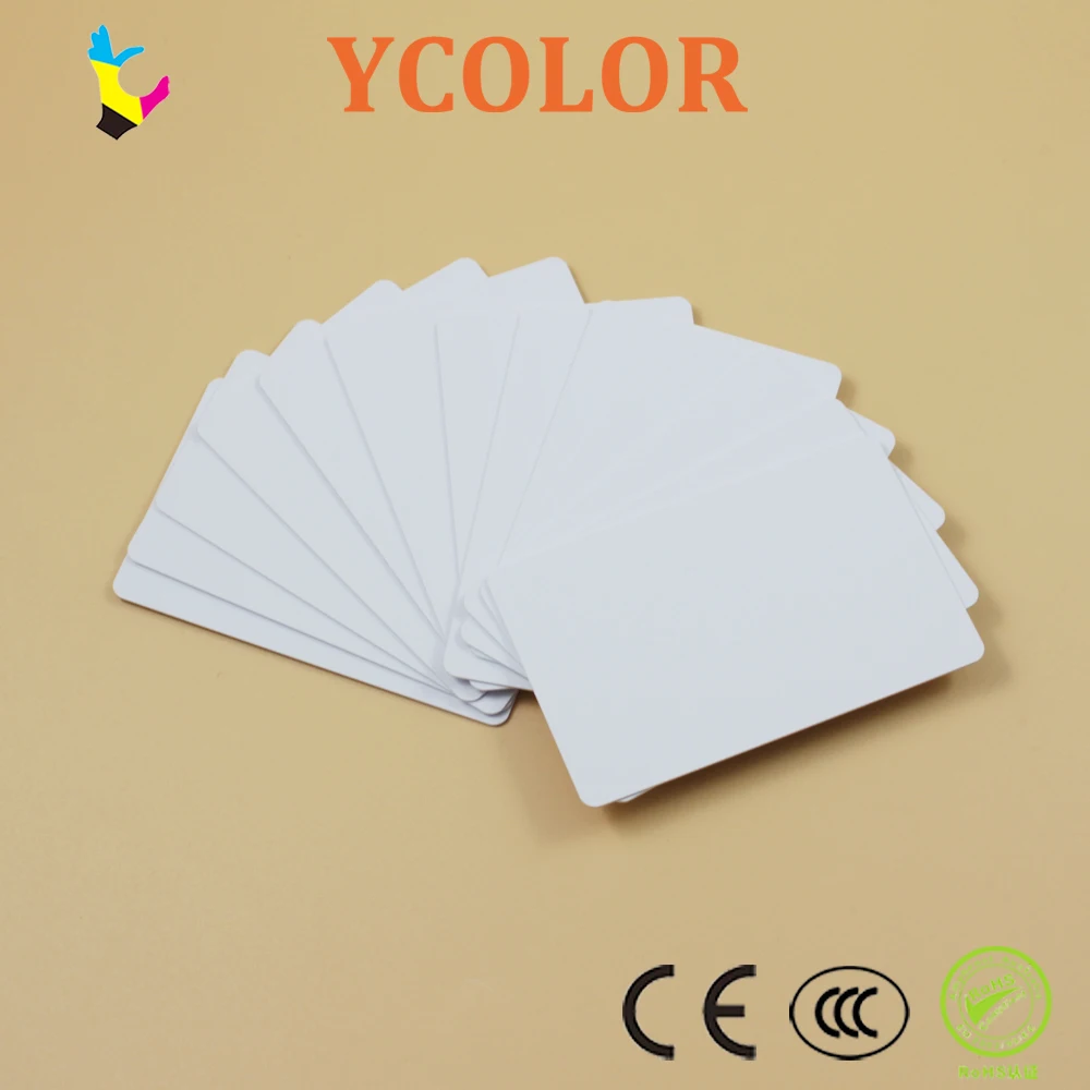 200 шт./лот струйный принтер Пустая карточка из ПВХ для печати Epson R260 265 270 280 290 380 390