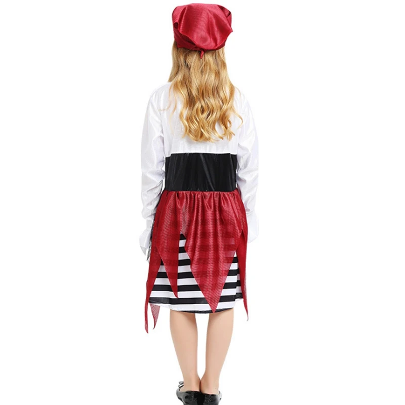 На Хэллоуин детские костюмы костюм пирата для Наряжаться сцены Cos Карибский