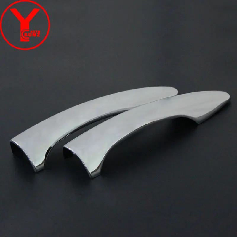 chrome door handle cover For peugeot 2008 1.6T 2013 2014 2015 2016 2017 ABS Door Handle Bowl Cover car parts accessories YCSUNZ |