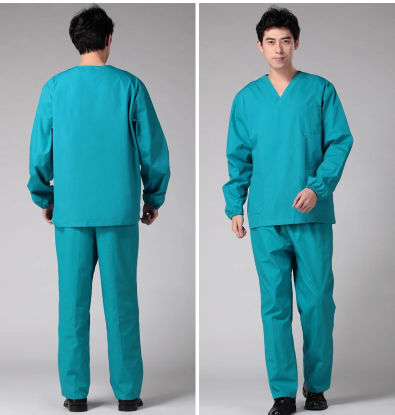 Одежда для стирки одежда мужчин и женщин с длинными рукавами кистями рук