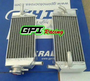 Алюминиевый радиатор + белый шланг для Honda CRF 450R CRF450 CRF450R 05 06 07 08 2005 2006|Охлаждение