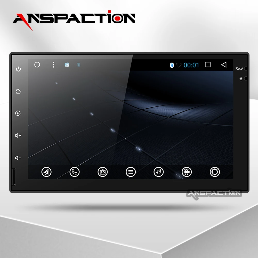 2G android 8 1 автомобильный dvd gps Навигатор Радио Видео плеер стерео Универсальный 2 din