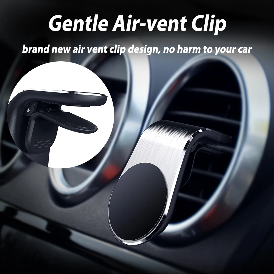 Металлический магнитный автомобильный держатель телефона для OnePlus 7 Мобильный