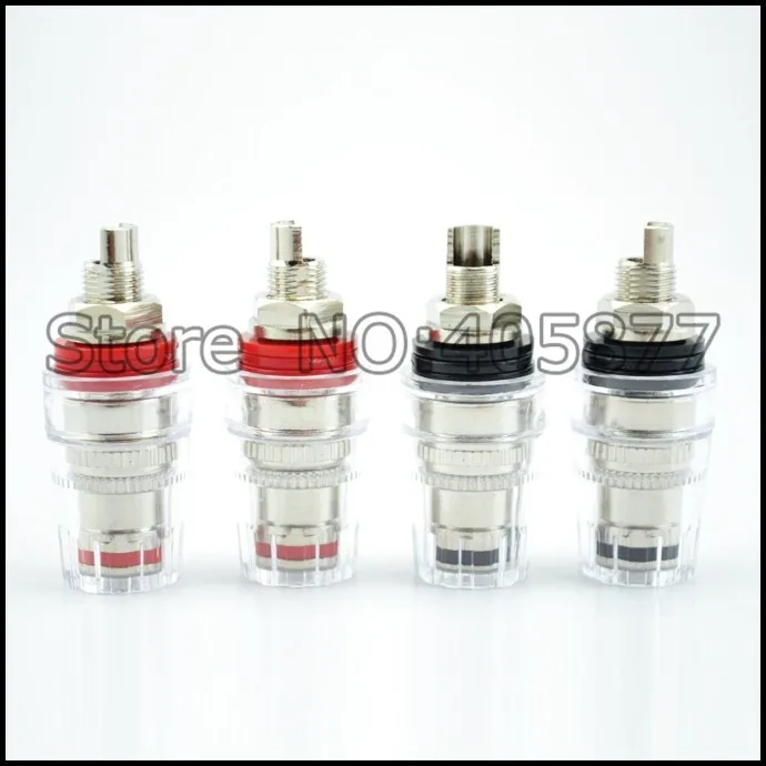 8 шт. высокопроизводительная родиевая связующая опора для усилителя динамика 4 мм