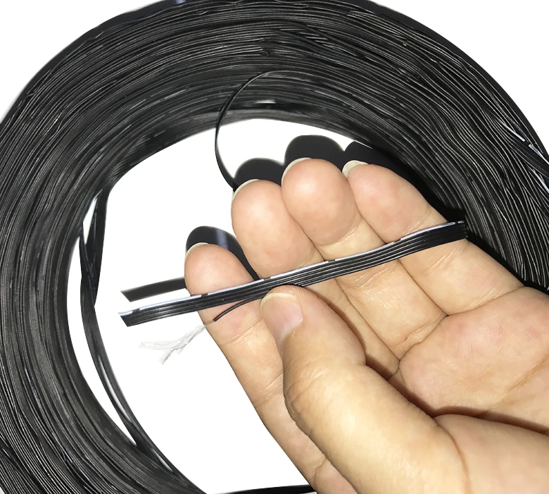 30AWG 2P 3P 4P 5P 6P мягкий электрический кабель высокая температура резиновый провод параллельный провод 5 м 10 м луженая медная проволока Гибкая линия