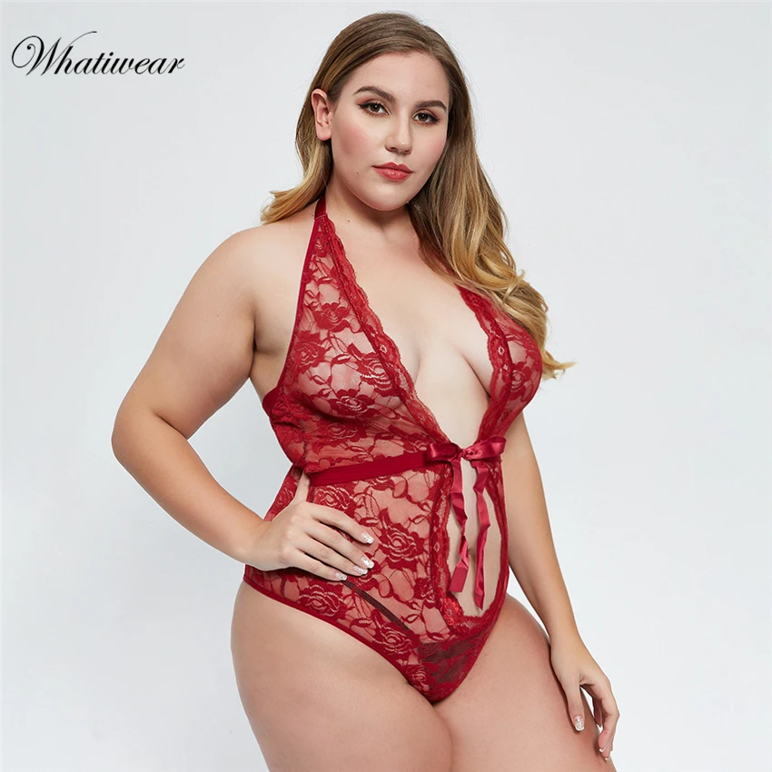 Whatiwear 2019 с лямкой на шее открытой спиной средняя талия сплошной сексуальное боди