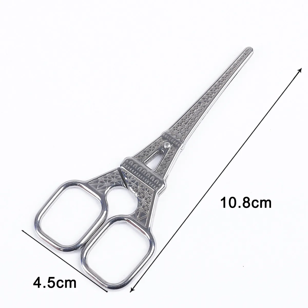 10.8cm 1 шт./лот, прочные винтажные классические ножницы для вышивания из нержавеющей стали, ножницы для дизайна ногтей, аист, журавль, ножницы для птиц, инструменты для укладки - Цвет: 10.8cm