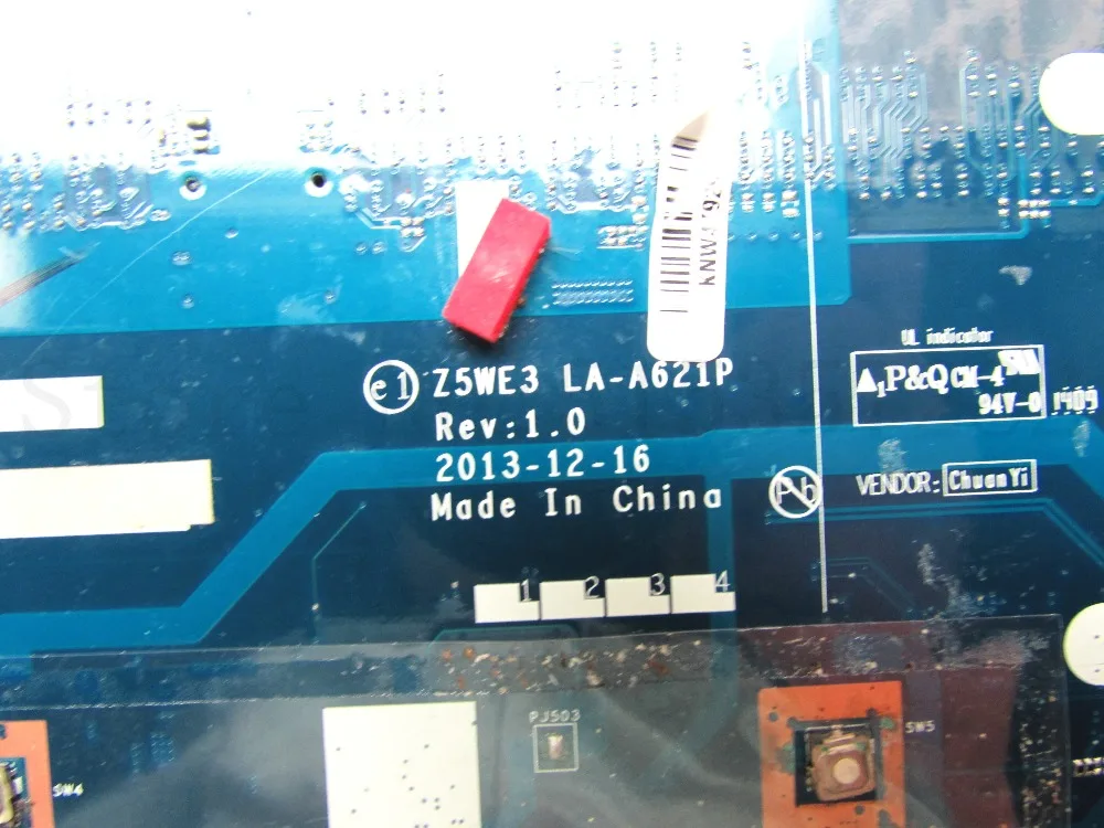 Материнская плата для ноутбука Acer aspire E1 510 2500 Z5WE3 LA A621P N2820 CPU DDR3|Материнские платы| |