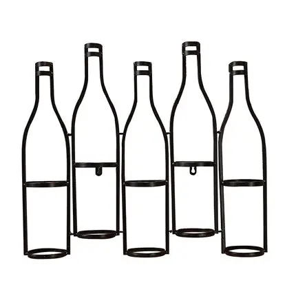 Винная стойка в стиле ретро настенное украшение для гостиной столовой бара