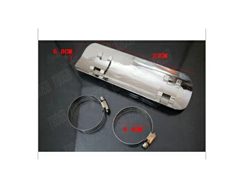 Хромированный защитный экран для выхлопной трубы Honda Shadow Spirit Sabre Aero ACE Steed VLX 400 600 1100
