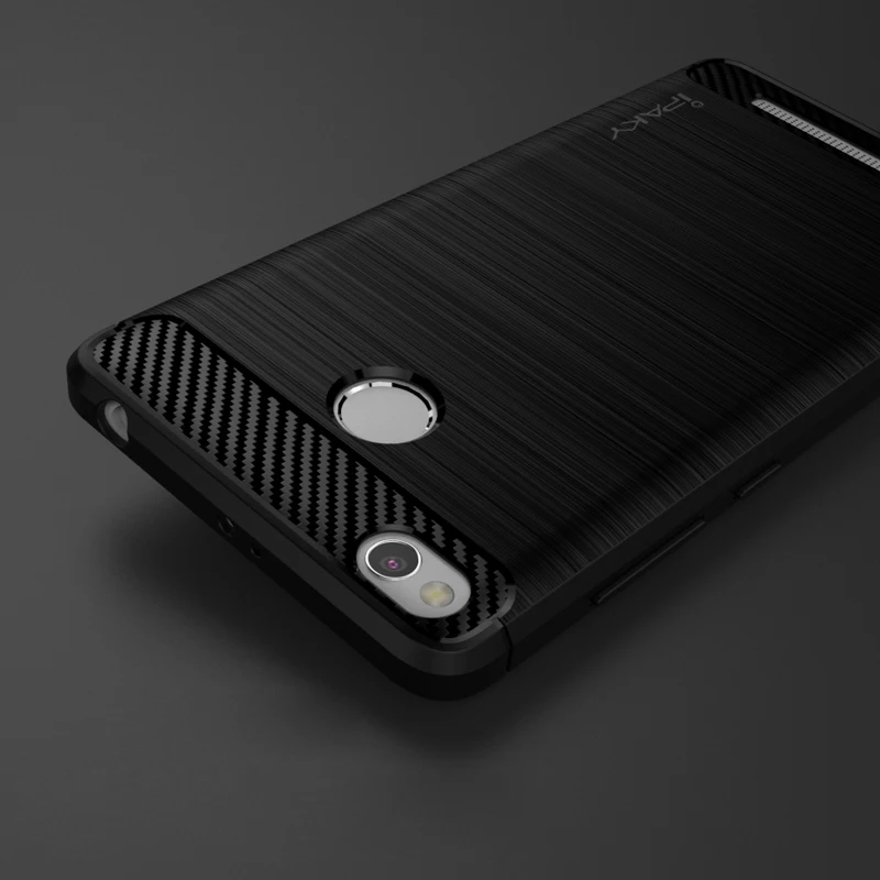 Для Xiaomi Redmi 3s чехол IPAKY силиконовый карбоновый гибридный защитный чехол для Xiaomi Redmi 3 Pro 3s Чехол