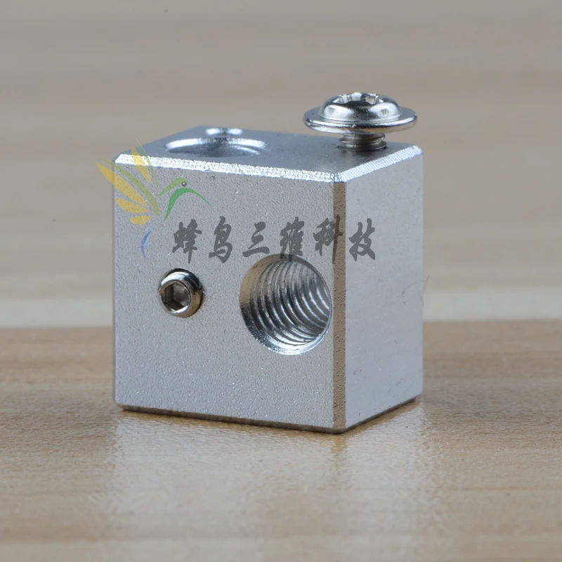 Блок нагревателя V5 из алюминиевого сплава 2 шт. для hotend M6 резьбовой Reprap 3D принтер