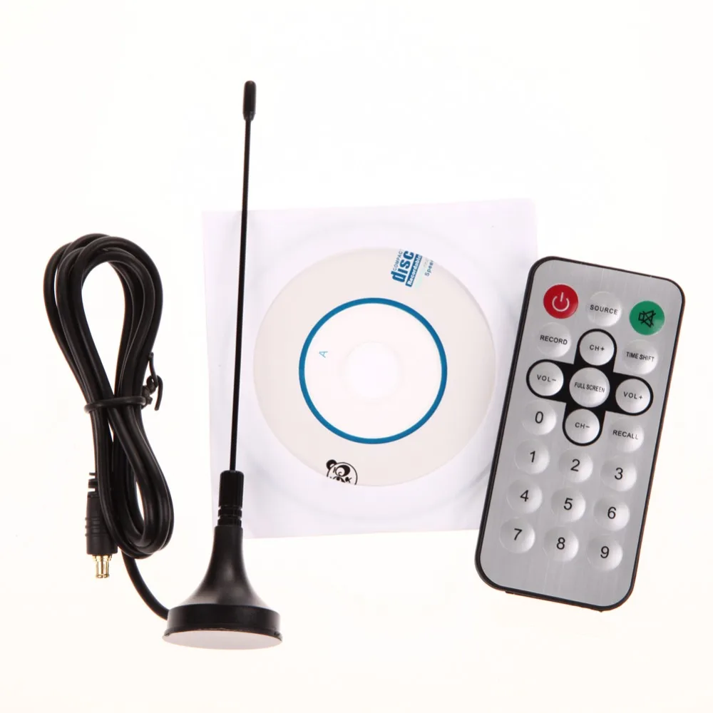 ALLOYSEED USB 2,0 ТВ-тюнер цифровой DVB-T SDR+ DAB+ FM HD ТВ-приемник SDR ТВ-палка RTL2832U+ FC0012 высокое качество