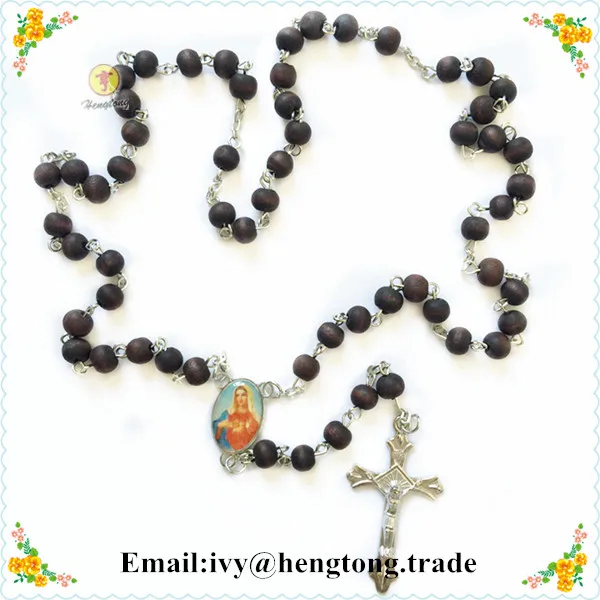 Бесплатная доставка парфюмерный розовый аромат коричневые деревянные бусины