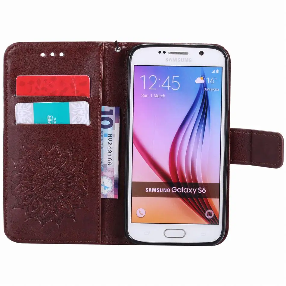 DEEVOLPO кожаный Fundas шаблон Чехлы для samsung S8Plus S3 S4 S5 мини S6 S7 край i9060 i9082 Xcover 4 Note 8 5 книга чехол DP23Z