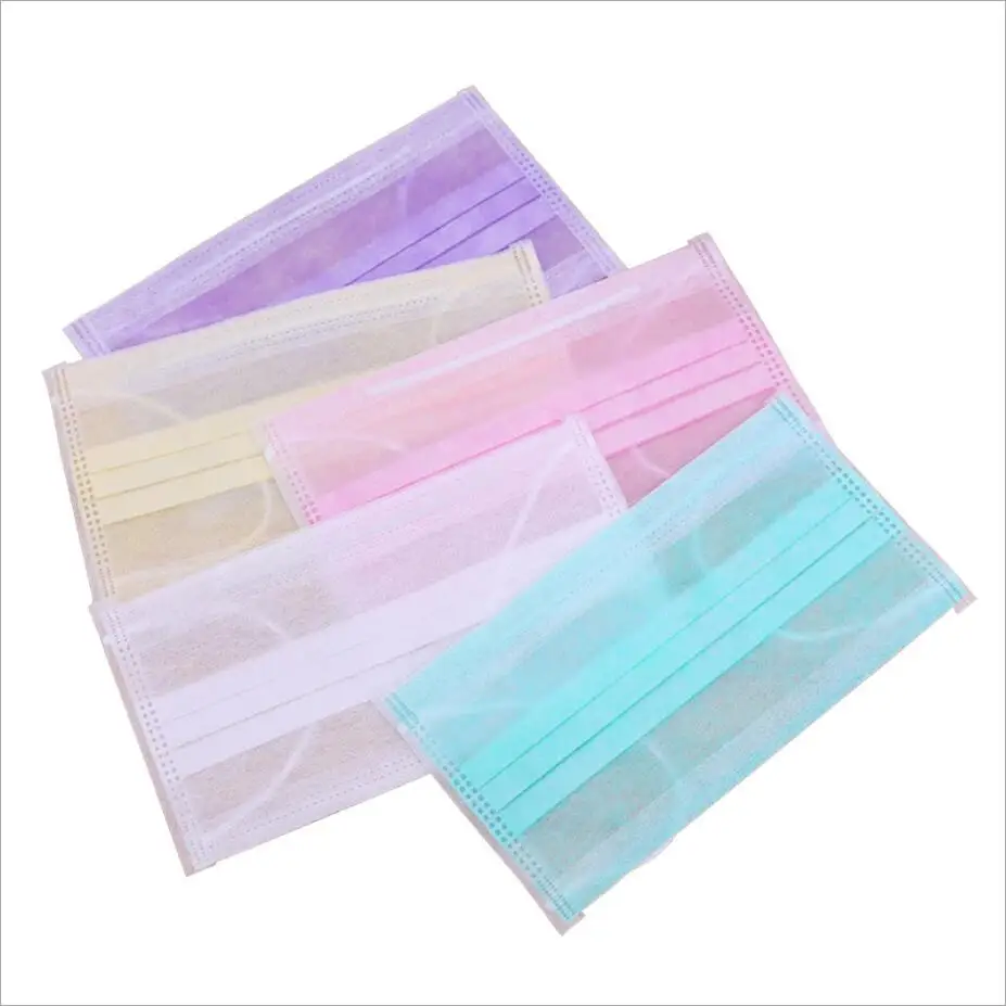 10 шт. одноразовая маска для рта мужчин и женщин тонкие дышащие маски