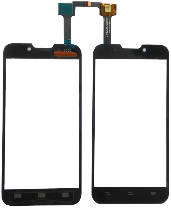 1 шт./лот Высокое качество Черный цвет 5," для zte Blade V987 V987S сенсорный экран дигитайзер сенсорная панель с инструментами+ лента
