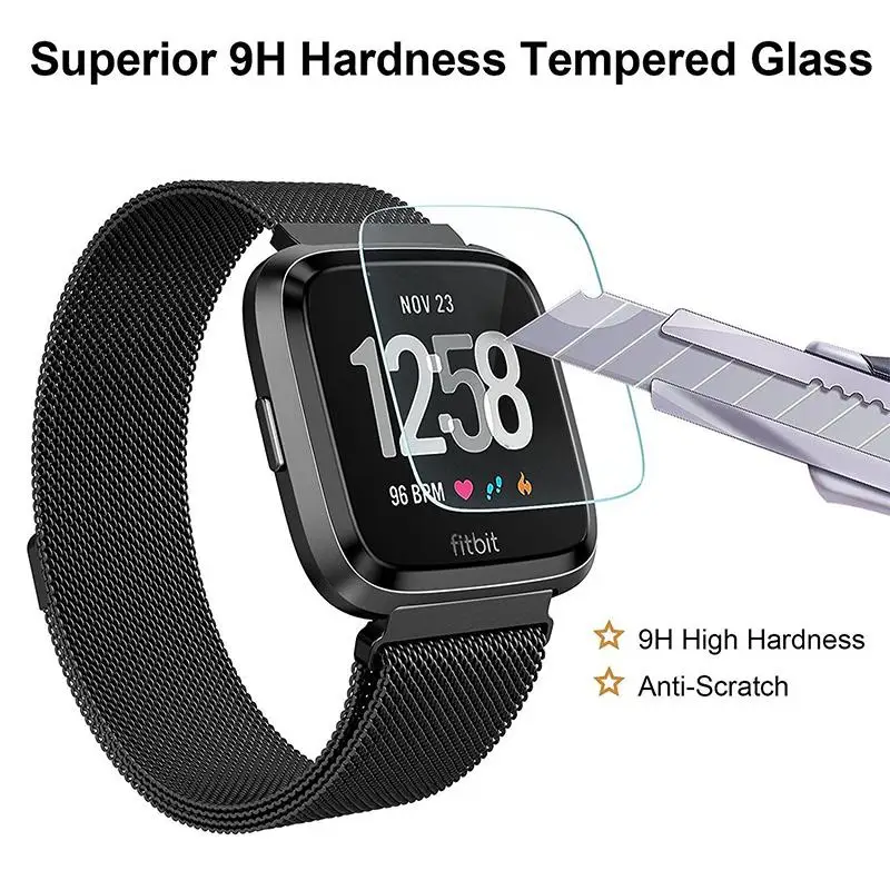 EastVita HD закаленное стекло прозрачная защитная пленка 9H для фитнес-трекера Fitbit Versa