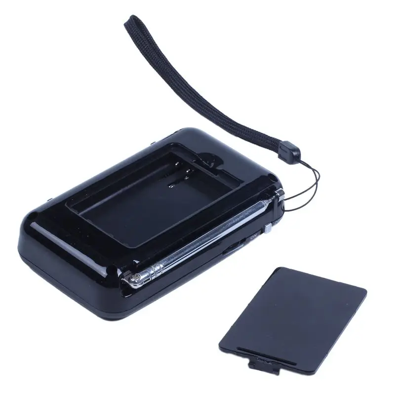 Мини Портативный светодиодный цифровой fm-радио динамик USB Micro SD TF карта MP3