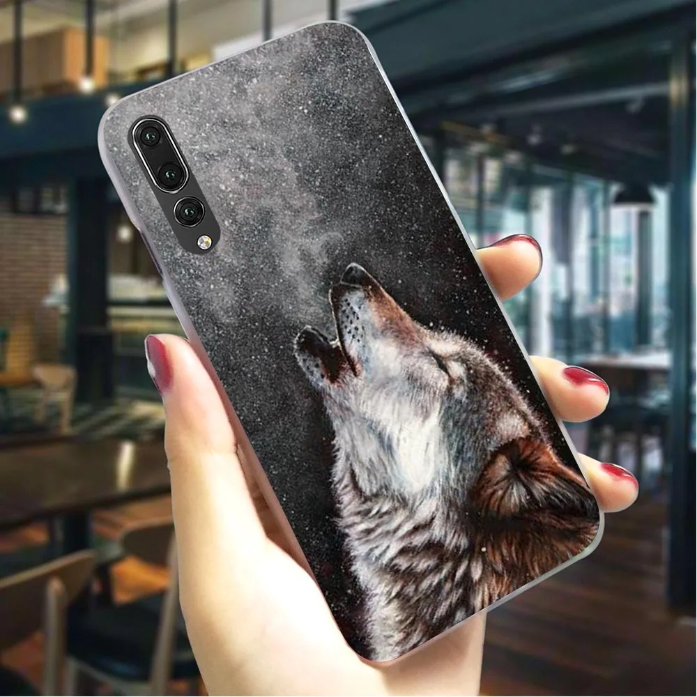 K0103401 Волк для телефона с коллажем и крышка для huawei Honor Nova 3i чехол 6A 7A Pro 7X 7C 8C/8 9 10 Lite Play Y6 Y7 Prime Y9 Nova 3/4 - Цвет: K0103401