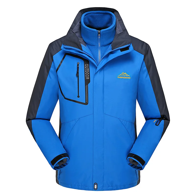 

Women Mountain Waterproof Ski Jacket Windproof Rain Winter Inner Fleece Waterproof Jacket Coat Skiing Femal Male Jackets
