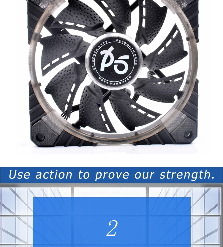 ID-cooling HA12025L12F-Z 12 см 12025 120x120x25 мм 12 В 0.20A 4 линии 4pin SE серии радиатор RGB Вентилятор охлаждения