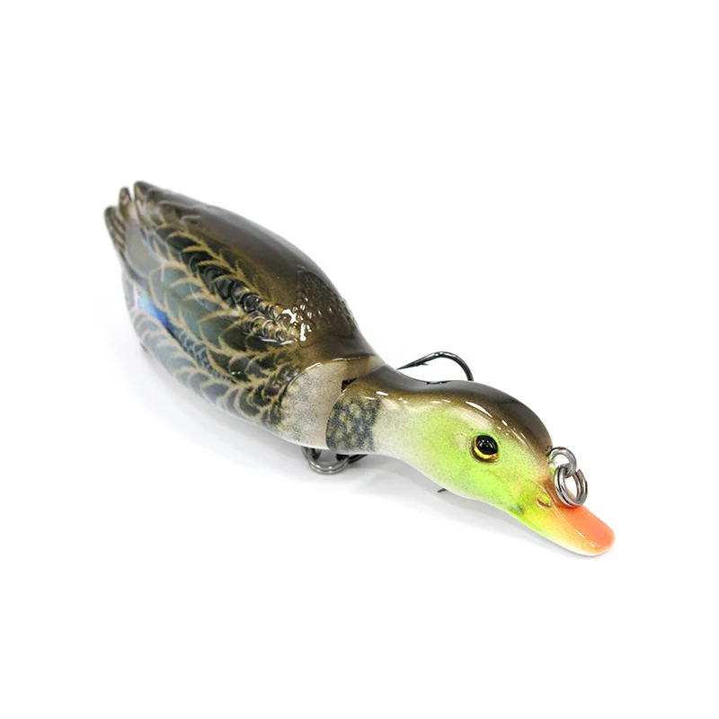 Новая Утка Рыболовная Приманка Topwater Crankbait Swimbait 13 см Реалистичная Лягушка