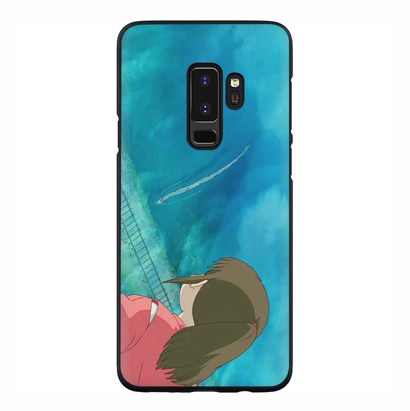 Миядзаки Тоторо Унесенные призраками мягкий чехол для телефона samsung Galaxy M10 20 30 S6 7 Edge S8 9 10 Plus S10E Note 8 9 - Цвет: B3