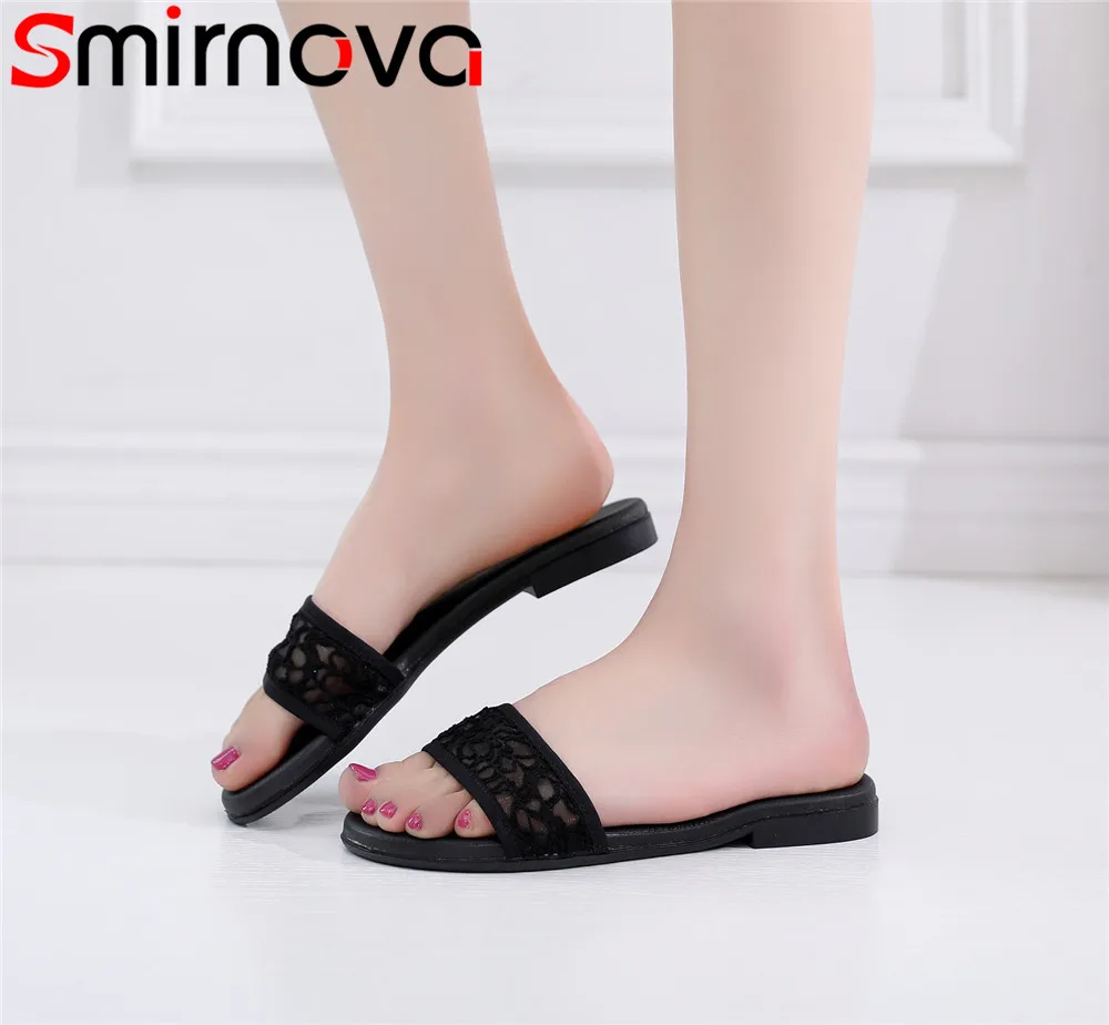 Smirnova/Модная обувь Цвет черный бежевый Сезон лето Новое поступление Женская