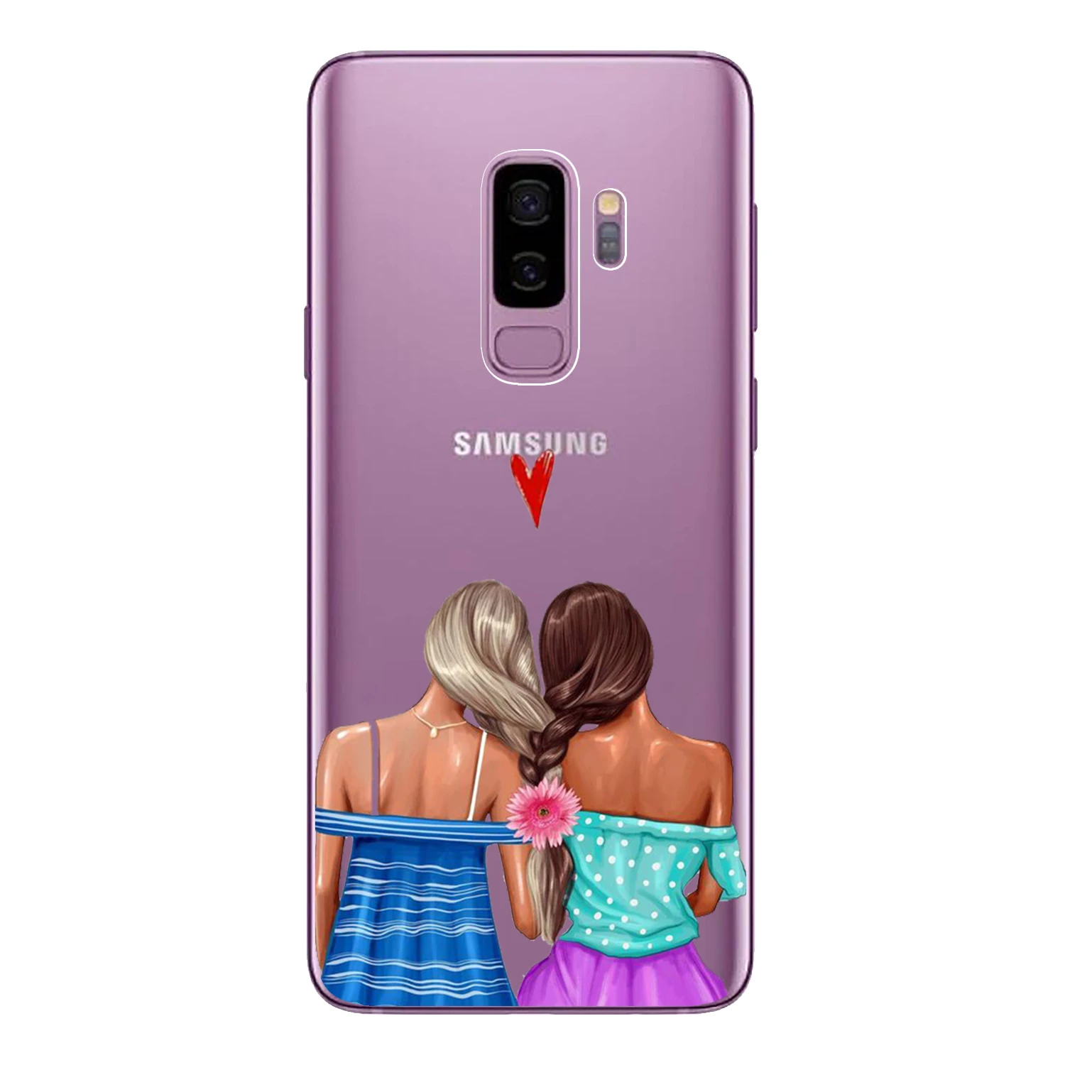 Мягкие TPU принципиально для samsung Galaxy S7 край S8 S9 плюс чехол силиконовый Модные