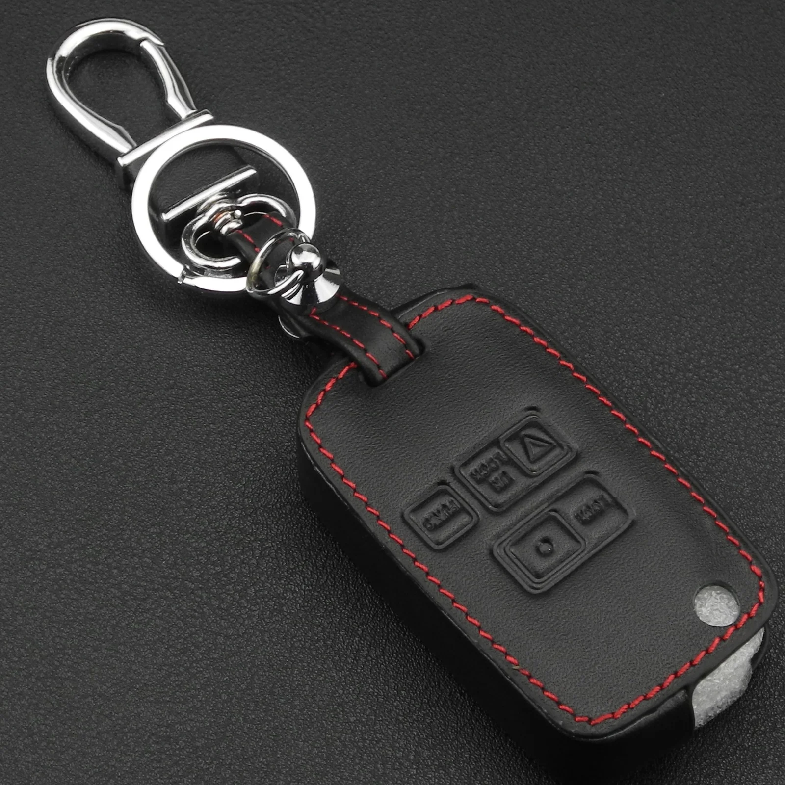 Jingyuqin для TOYOTA FJ/LAND CRUISER Camry Yaris Avensis RX300/350/400 h SC430 GX470 LS400 GS300 3 кнопки кожаный чехол