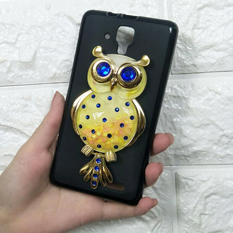 Dneilacc Glitter Bling Cover For Lenovo A536 Silicon Phone Case Dynamic Liquid Quicksand Cases | Мобильные телефоны и
