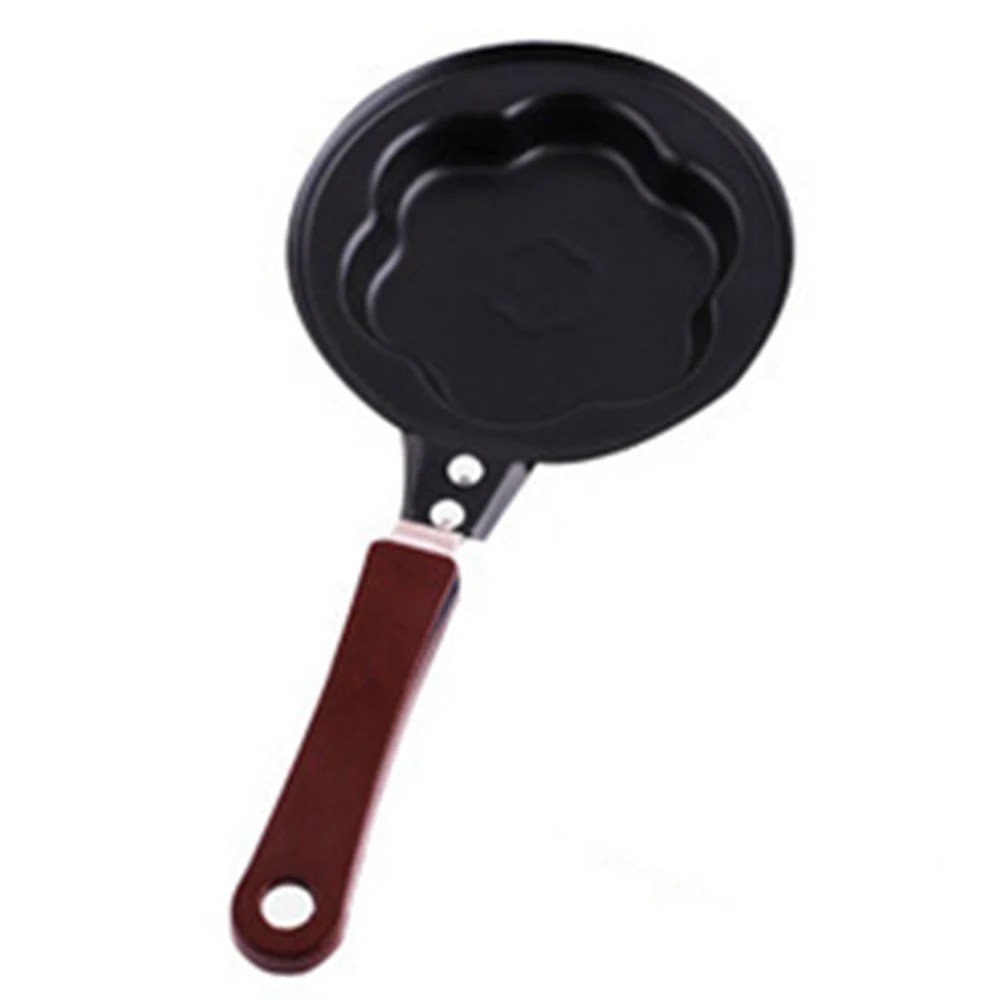 Мини мультяшная сковорода милая форма для яиц антипригарная (цветок сливы) как