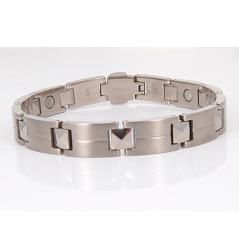 Wollet Jewelry энергетический мужской женский германиевый чистый титановый браслет